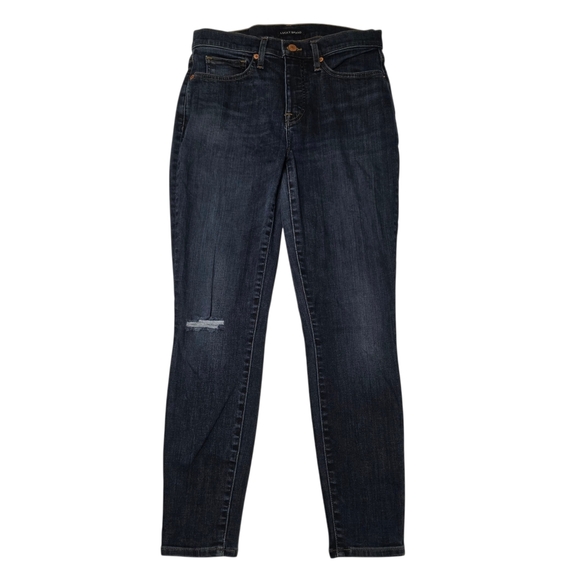 Lucky Brand Denim - Lucky Brand Jeans Ava Mid Rise Skinny Dark Wash Denim Womens Size Small 28 / 6